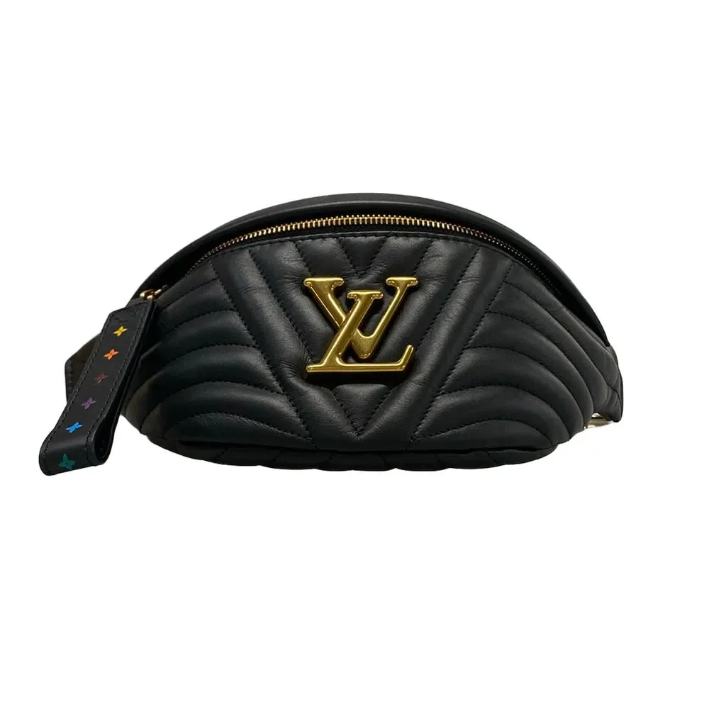Louis Vuitton Bum Bag New Wave M53750 Smooth Leather Calf Leather